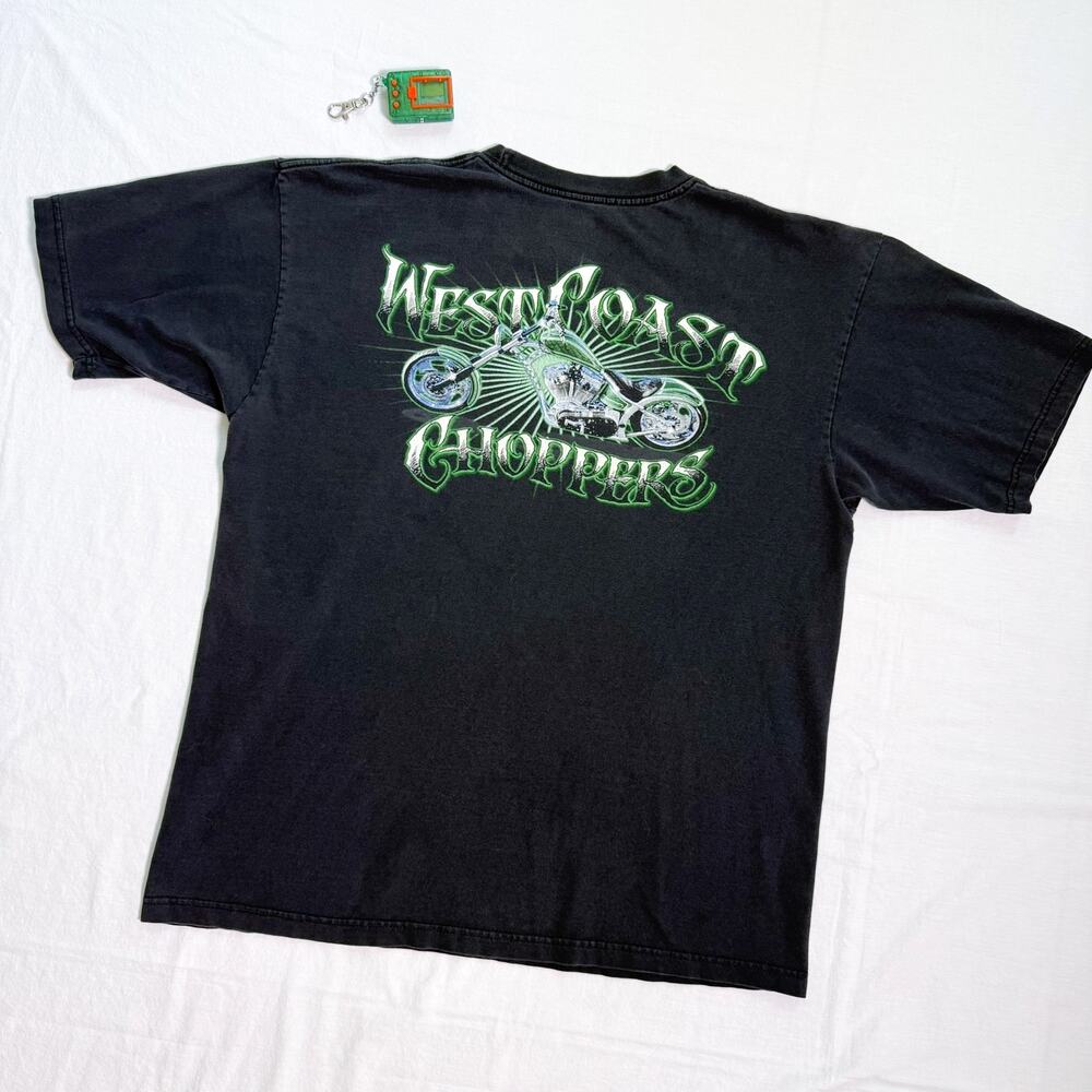 West Coast Choppers Faded Motorcycle T-Shirt - XL